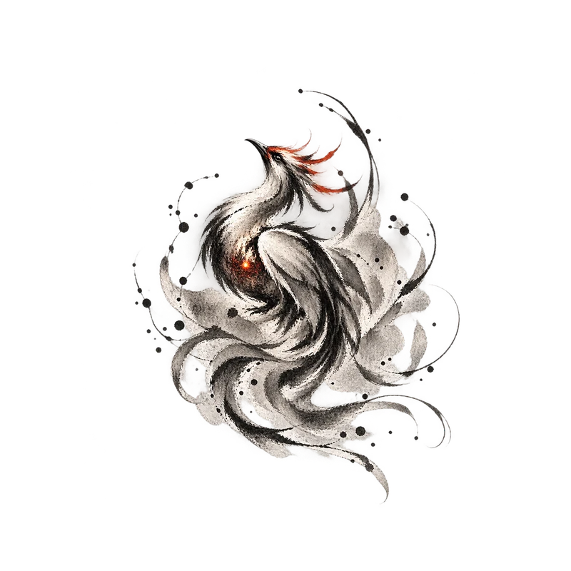 The phoenix (stage 1: Reborn from ash)